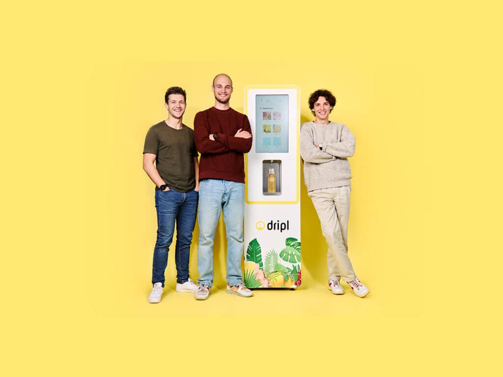 Gentse start-up Dripl zorgt voor 100.000 minder wegwerpverpakkingen in 1 jaar tijd