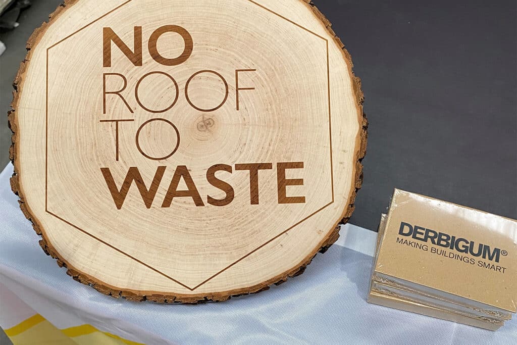 Beloning voor wie snijresten dakbedekking mee helpt recycleren