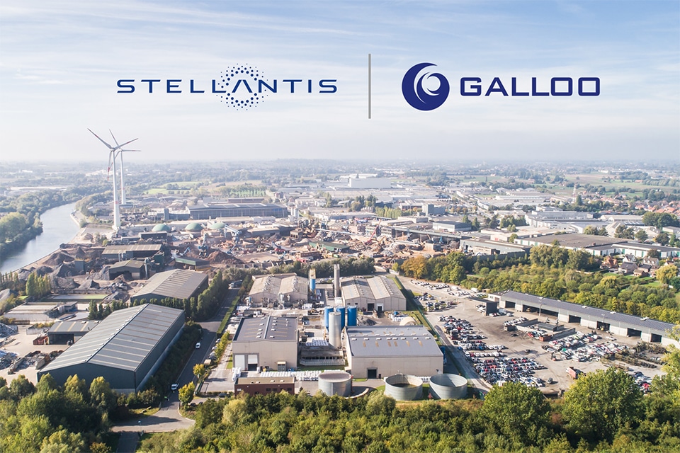 Stellantis en Galloo vormen een joint venture voor de recyclage van autowrakken